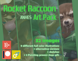 Rocket-Raccoon - ArtPack