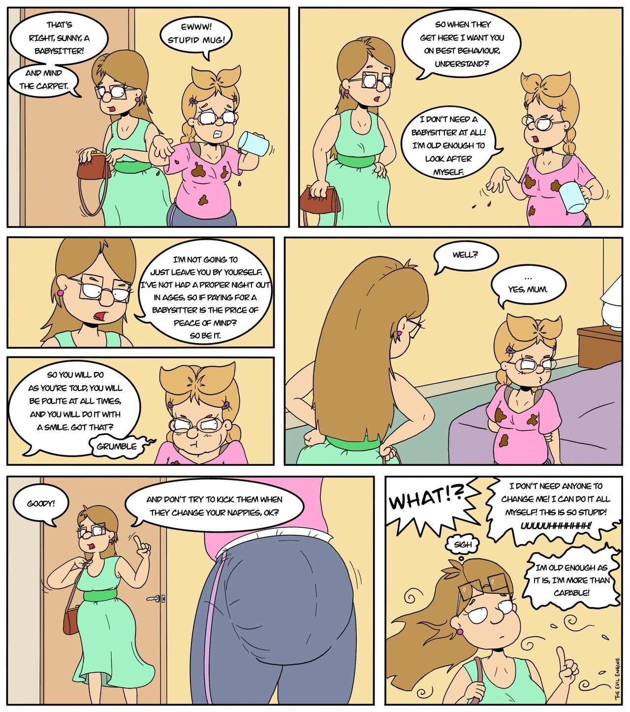 ABDL Babysitter - Page 2 - HentaiRox