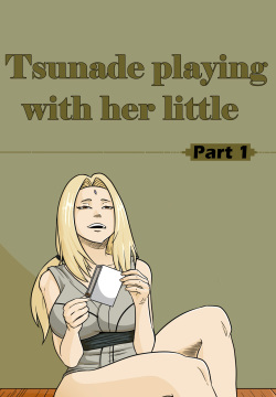 Tsunade playing with her little