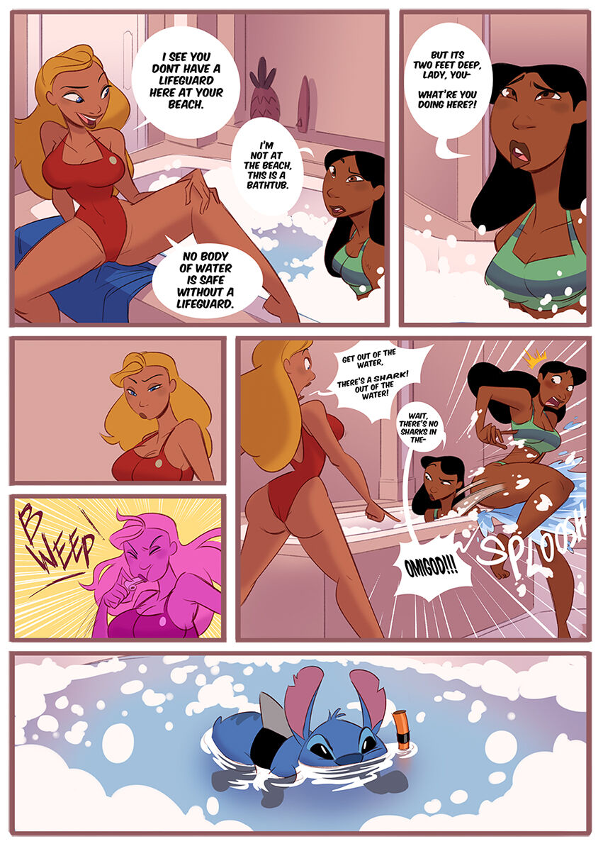 Lilo & Stich Lifeguard - Page 1 - HentaiRox