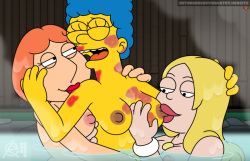 Lois, Francine and Marge
