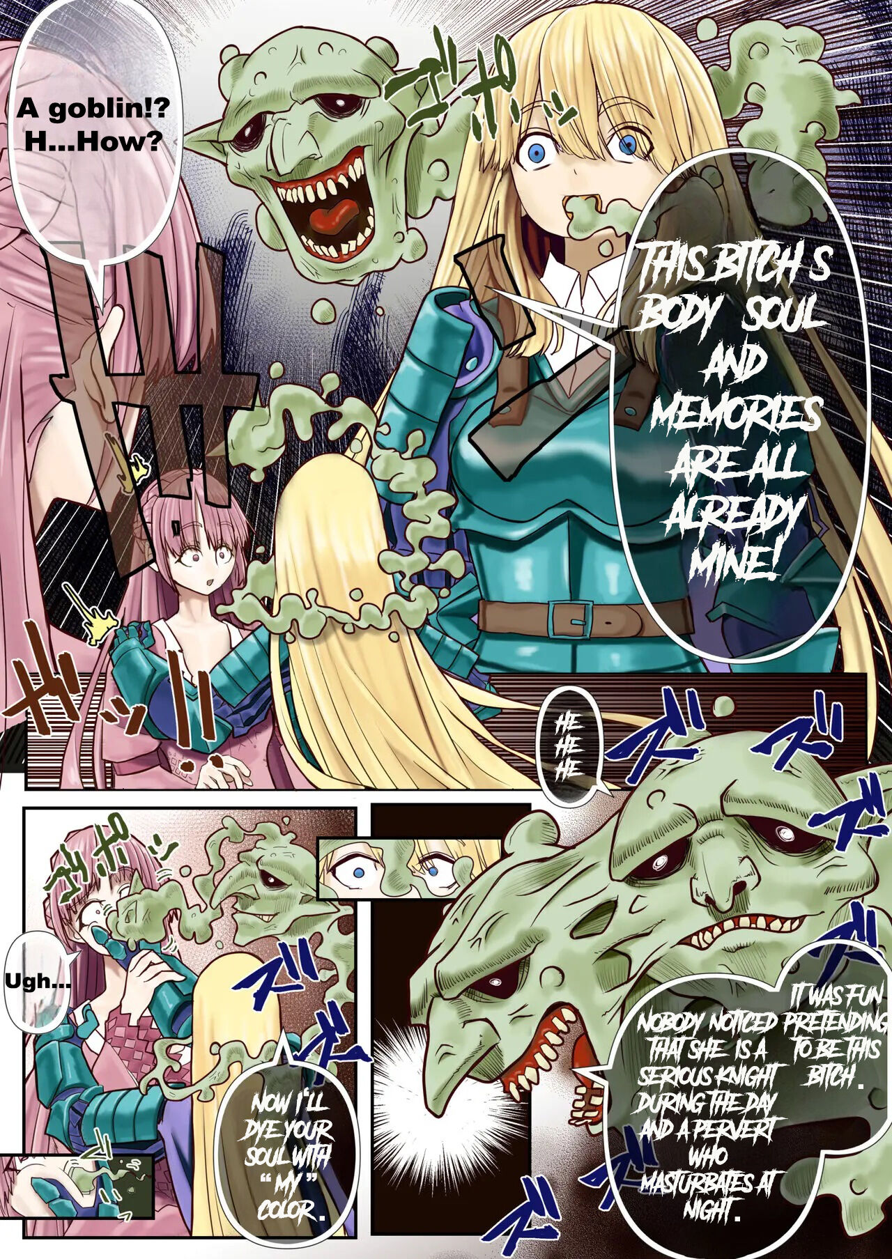 Goblin Possession ~Hijacked Female Knight~ - Page 9 - HentaiRox