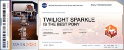 Twilight Sparkle Made It To Mars