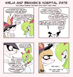 Kirlia and Braixen's Hospital Date