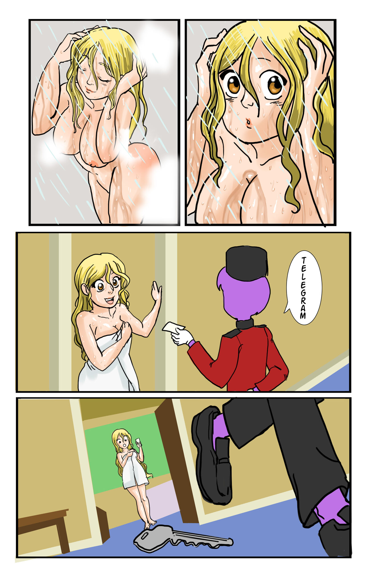 The Naked Peaches Comic: Locked Out - Page 1 - HentaiRox