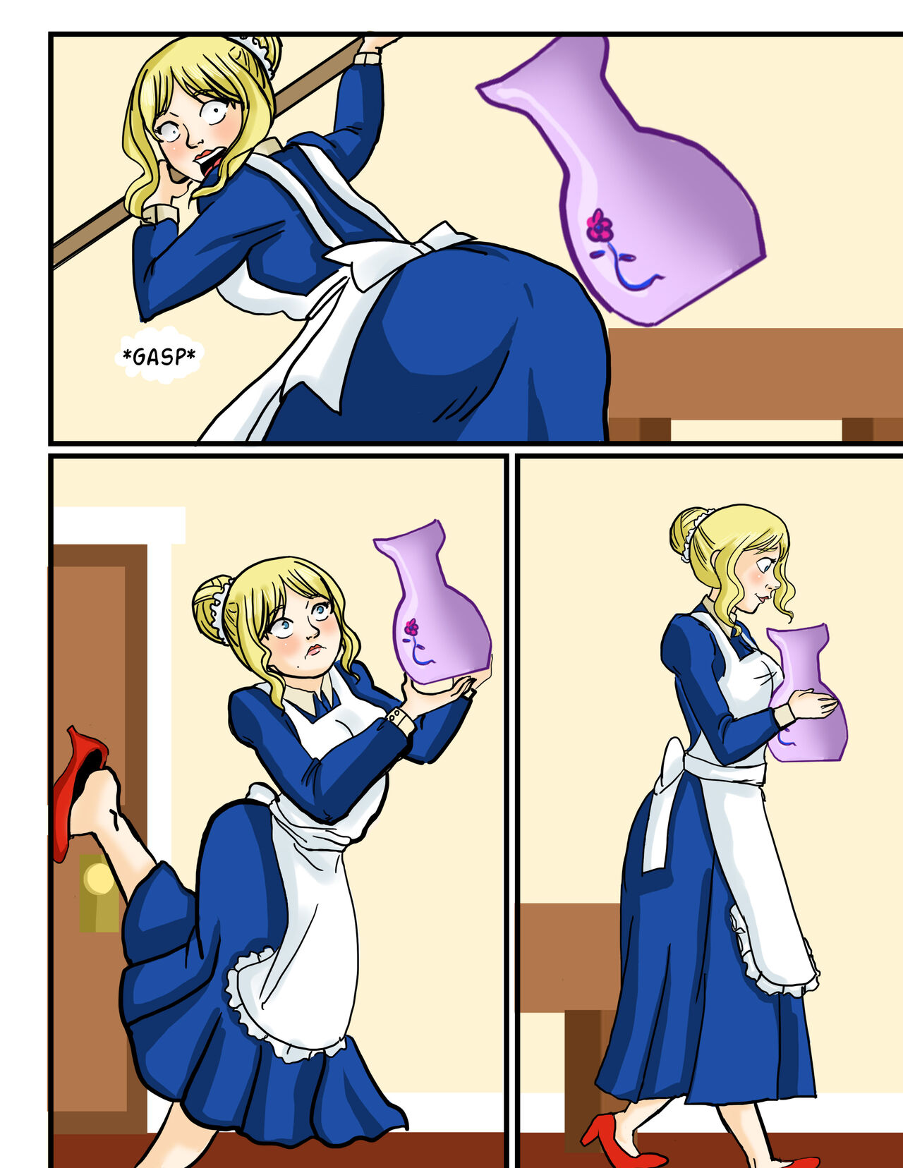 The Naked Peaches Comic: The Maid - Page 2 - HentaiRox