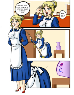 The Naked Peaches Comic: The Maid